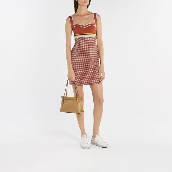 Sac Joanna Mini en Cuir Marron