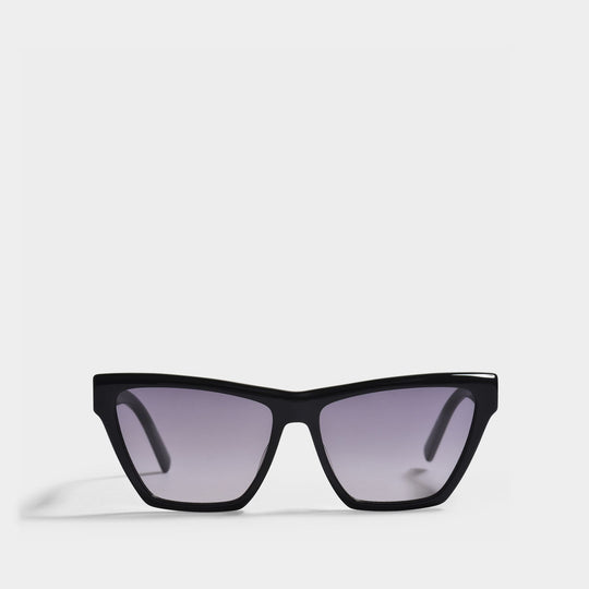Lunettes de Soleil en Acétate Noir