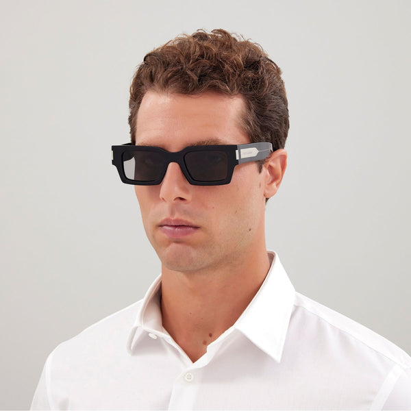 Lunettes De Soleil - Saint Laurent  - Acétate - Noir