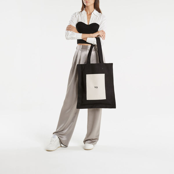 Tote Bag Lux - Y-3 - Coton - Noir